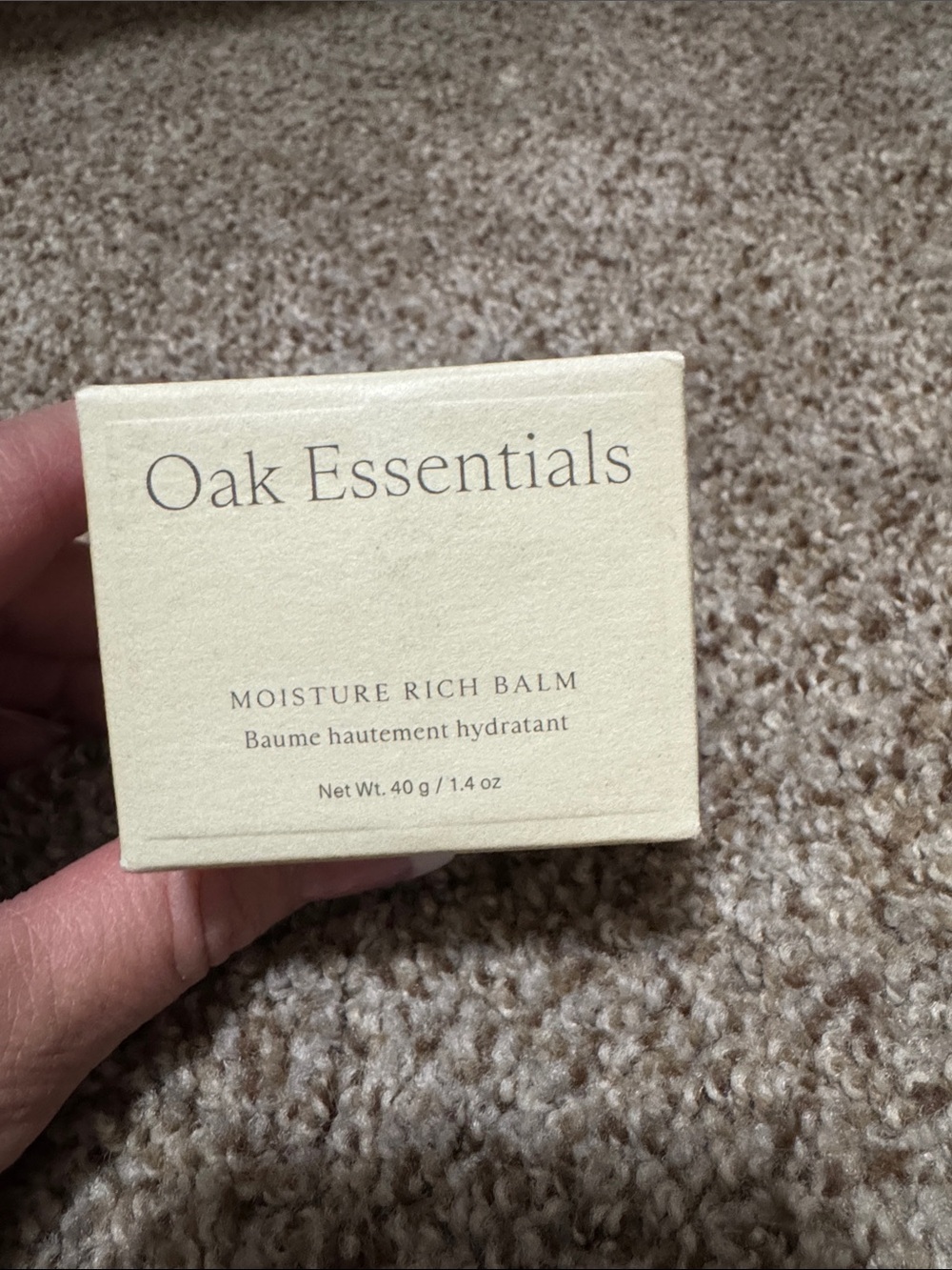 OAK ESSENTIALS MOISTURE RICH BALM